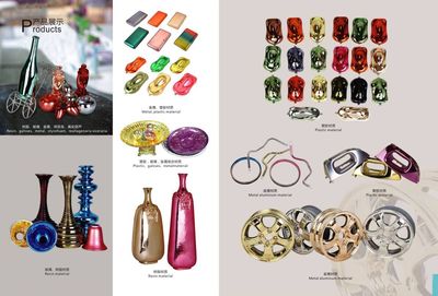 深藍納米噴鍍 金銀鉻層，一噴即成，文化用品的革新之選